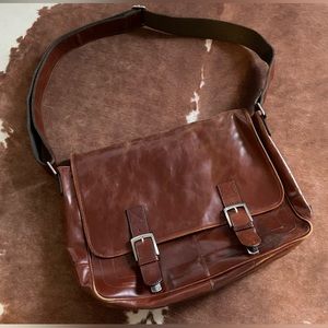 Vintage Fossil Leather Bag